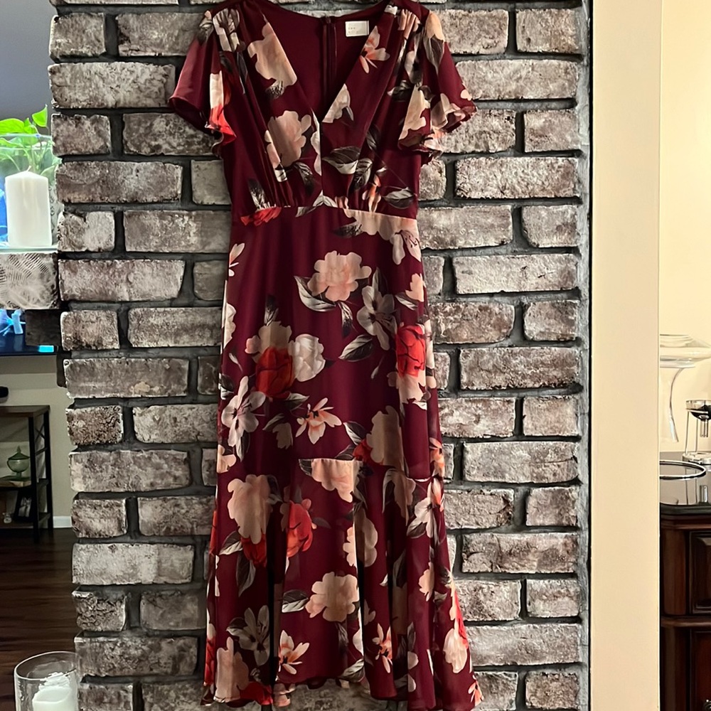 NWOT Dee Elle floral midi dress